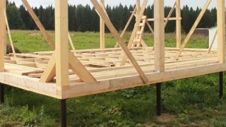 Сарай на винтовых сваях или хозблок на сваях Губкин цена от 2571 руб. / шт.